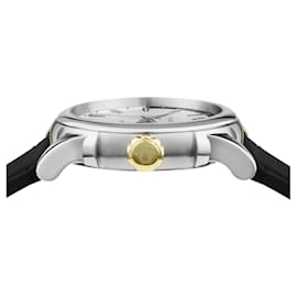 Versace-Versace GMT Vintage Strap Watch-Metálico