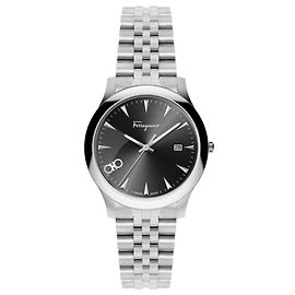 Salvatore Ferragamo Ferragamo Duo Watch Metallic
