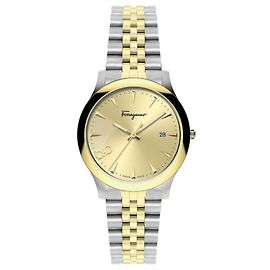 Salvatore Ferragamo Ferragamo Duo Watch Metallic