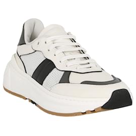Bottega Veneta-Bottega Veneta Mens Speedster Leather Sneakers-White