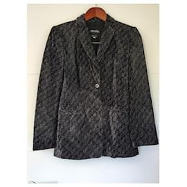 Giorgio Armani-Giorgio Armani trouser suit-Black