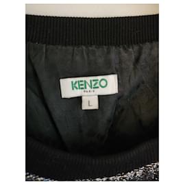 Kenzo-Sweat Kenzo.-Argenté,Vert