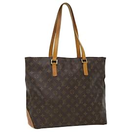 Louis Vuitton-LOUIS VUITTON Monogram Cabas Mezzo Tote Bag M51151 LV Auth 32509-Other