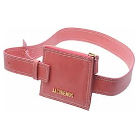 Jacquemus-*Jackmus JACQUEMUS dames rose s Le Murano body bag taille pochette bag La Ceinture 37690-Rose,Doré