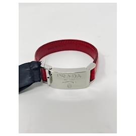 Prada-Prada logo bracelet-Red