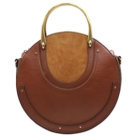 Chloé Sac Chloe Medium Pixie en Cuir de Chèvre Marron Marron