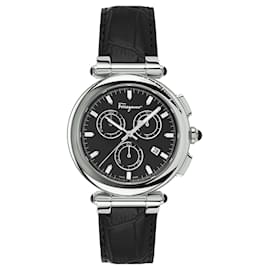 Salvatore Ferragamo-Salvatore Ferragamo Idillio Chronograph Watch-Silvery,Metallic