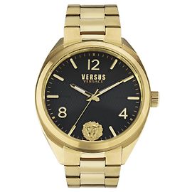 Reloj de pulsera Versus Versace Lexington Dorado Metálico
