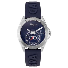 Salvatore Ferragamo Ferragamo Urban Strap Watch Metallic