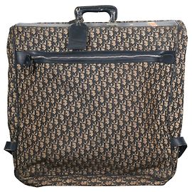 Vintage 1970s Diorissimo Canvas Trunk/ Suit Garment Carrier Other