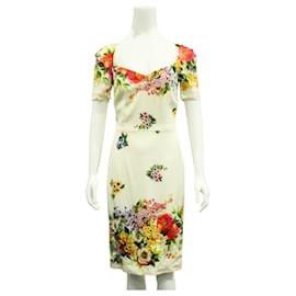 Dolce & Gabbana-Floral Silk Midi Dress-Other