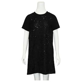 D&G-Black short sleeve dress-Black