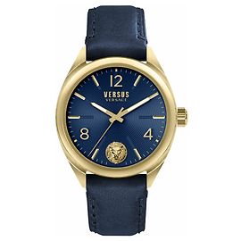Versus Versace Lexington Strap Watch Golden Metallic