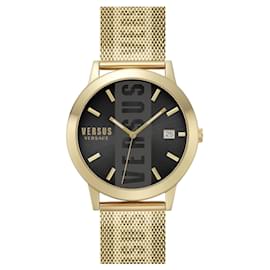 Versus Versace-Versus Versace Barbes Bracelet Watch-Golden,Metallic
