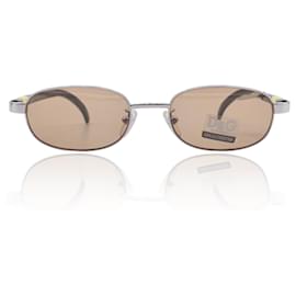 Dolce & Gabbana-D&G Silver Rectangular 2032 Sunglasses 50/18 140MM-Beige