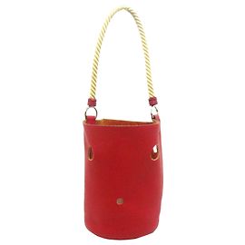 Hermès Hermes Red Clemence Mangeoire Eimer PM Rot