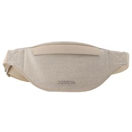 Jacquemus Bolsa Bum La Banane Meunier em Couro Bege Bege