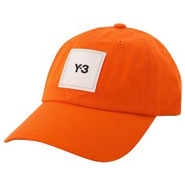 Y3 Y-3 Sql Cap in Orange Canvas Orange