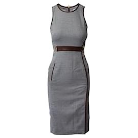Altuzarra-Altuzarra Sleeveless Sheath Dress in Grey Viscose -Grey