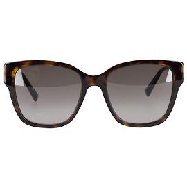 Givenchy D-frame Tortoiseshell Sunglasses in Brown Acetate Other