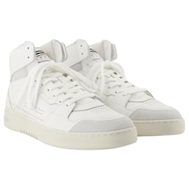 Autre Marque-Dice Hi Sneakers in Grey Leather-Multiple colors