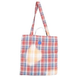 Borsa tote a quadri Acne Studios in cotone multicolore Multicolore