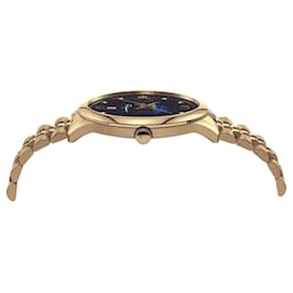 Salvatore Ferragamo-Salvatore Ferragamo Ferragamo Duo Moonphase Diamond Watch-Golden,Metallic