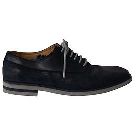 Maison Martin Margiela Mocassini stringati Maison Margiela in pelle nera Nero