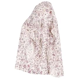 Isabel Marant-Isabel Marant Etoile Blouse à imprimé fleuri Layona en coton multicolore-Autre