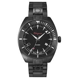 Salvatore Ferragamo-Salvatore Ferragamo Ferragamo Montre-bracelet Expérience-Noir