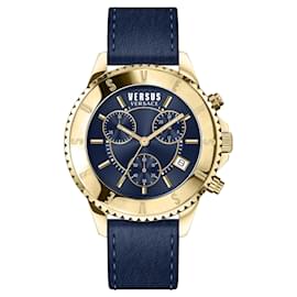 Versus Versace-Versus Versace Tokyo Chronograph Watch-Golden,Metallic