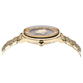 Versace-Montre-bracelet Versace La Medusa-Doré,Métallisé