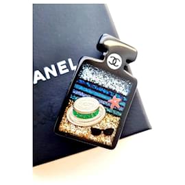 Chanel-Broche Chanel plage-Multicolore