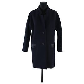 Des Petits Hauts Abrigo de tops pequeños 36 Azul