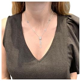 Bulgari-Bulgari necklace, "B.Zero1", WHITE GOLD.-Other
