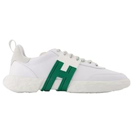 Hogan-3R Sneakers - Hogan - Bianco - Leather-White