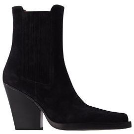 Paris Texas Stivaletto Dallas in Pelle Nera Nero