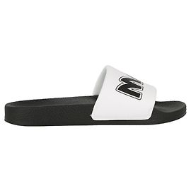 Autre Marque McQ Alexander McQueen Logo Rubber Pool Slides White