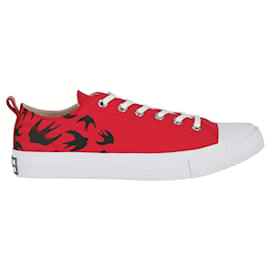 Autre Marque-McQ Alexander McQueen Swallows Low-Top Sneakers-Red