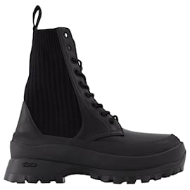 Stella Mc Cartney-Trace Sm35A Boots in Black leather-Black