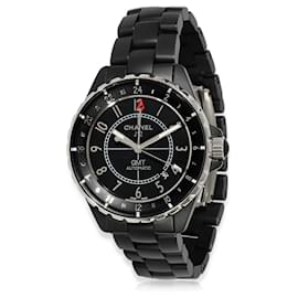 Chanel-Chanel J-12 Gmt H3101 Men's Watch In  Ceramic -Black