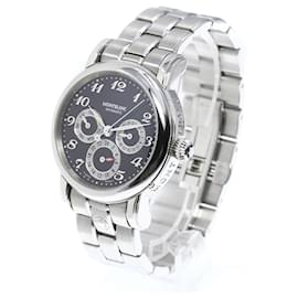 Montblanc-Montblanc Meisterstuck Automatic Watch-Black,Silver hardware