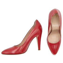 Escarpins Bally en cuir verni rouge Rouge
