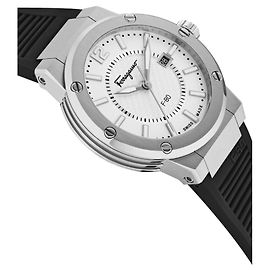 Salvatore Ferragamo F-80 watch Metallic