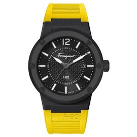 Salvatore Ferragamo Ferragamo F-80 Watch Black