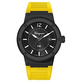 Salvatore Ferragamo-Salvatore Ferragamo F-80 watch-Black