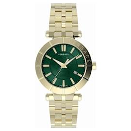 Versace-Versace V-Race Bracelet Watch-Golden,Metallic