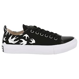 Autre Marque-McQ Alexander McQueen Swallows Low-Top Sneakers-Black