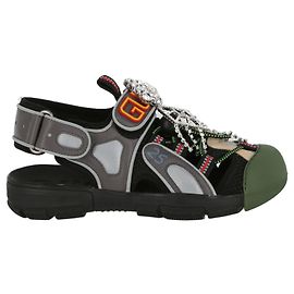 Gucci Mesh Fabric Tinsel Sport Sandals Multiple colors