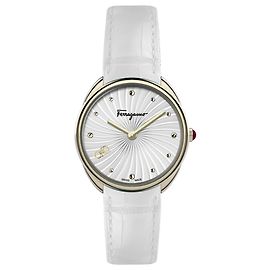 Salvatore Ferragamo Ferragamo Enviar Reloj Dorado Metálico